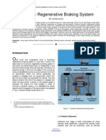 Hydraulic Regenerative Braking System PDF