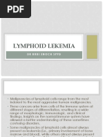 Lymphoid Lekemia: DR Budi Enoch SPPD