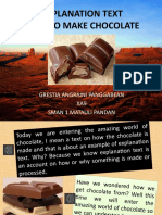 Explanation Text How To Make Chocolate: Grestia Angraini Panggabean XA9 Sman 1 Matauli Pandan