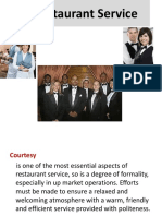 Restaurant Service Basic