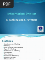 E Banking and E Payment - Is