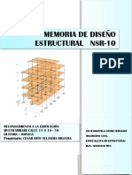 Memoria Con La Norma NSR 10