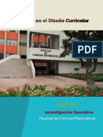 Inv. Operativa - Unmsm - Nuevo Currículo