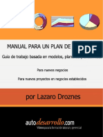 Manual para Un Plan de Negocio