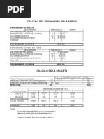 Calculo de Cruceta