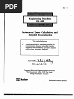 E002 For Instrument Acceptance Standards