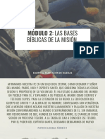 Módulo 2 - Bases Bíblicas de La Misión PDF