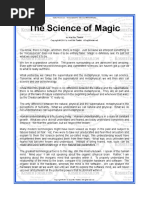 The Science of Magic: by Ariel Bar Tzadok