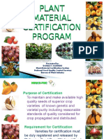 Plant Material Certification Schemes 