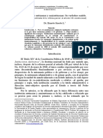 Instituciones Autónomas y Semiautónomas