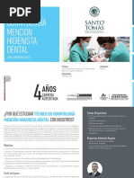 Técnico en Odontología Mención Higienista Dental 2018 09012018 PDF