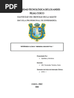 Esquema Del Informe para Internado Clínico