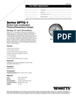 Series DPTG-1 Specification Sheet