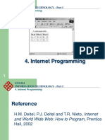 4 Internet Programming