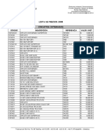 Electronicas Canare S.A.: Lista de Precios 2008 Circuitos Integrados