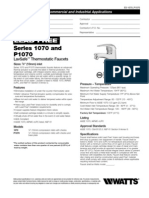 Series 1070, P1070 Specification Sheet