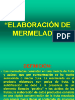 Elab. de Mermeladas