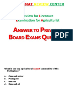 Answer To Previous Board Exams Questions PDF