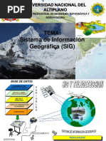 Sistema de Información Geográfica (SIG) : Tema