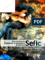 Cartilha Do Proponente - Prestação de Contas PDF