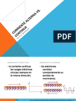 Corriente Alterna Vs Corriente Continua