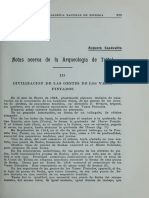 Capdeville 1922 - Notas de La Arqueología de Taltal III Civilizacion de Los Vasos Pintados BANH Vol III N 7 8