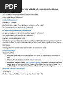 Influencia Negativa de Los Medios de Comunicación Social