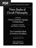 Three Books of Occult Philosophy - Henry Cornelius Agrippa (Donald Tyson Edition) (1 Ebook - PDF)