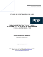 INFORME DE INVESTIGACIÓN 95-2014-2015. Problemas FIV PDF