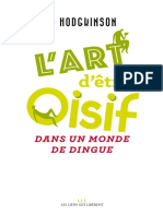 Hodgkinson L'art D'etre Oisif Extraits