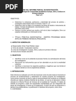 Informe Parcial de Investigación 1fase