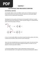 CHA Apter 7 Electr Rophilic C and Free Rad Dical Ad Ddition N