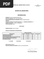 Antibiograma Informe