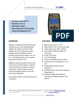 Highlights: AM8010 Handheld Precision Thermometer