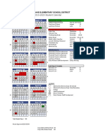 2019-2020 Student Calendar