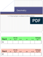 Coordinates First Quadrant