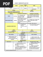 Year 1 Template Lesson Plan