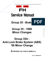 1996-2001 Fuso - Brake