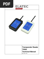 Transponder Reader Twn3 Technical Manual: Doc.-Rev. 4.39