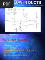 Air Flow in Ducts: Now That You Can Size Equipment, The Next Task Would Be To Design The Air Distribution System