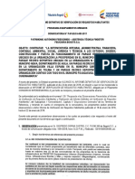 Alcance Al Informe Definitivo de VerificaciÃ N de Requisitos Habilitantes PDF