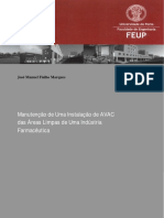 Manutenção de Uma Instalação de AVAC - FEUP PDF