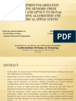 Bio-Inspired Polarization Imaging Sensors: From Circuits and Optics To Signal Processing Algorithms and Biomedical Applications