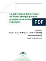 Gobernanza Democratic A, Nuevo Enfoque Retos Urbanos y Region Ales