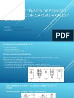 Estados de Tension de Pernos y Tornillos Con