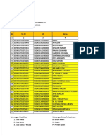 Daftar Pemilih Pindahan Pemilihan Umum Tahun 2019