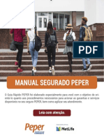 Manual Segurado Peper Metlife