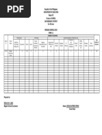 FORM 1.1 No. of Volunteers 2019 Brigada Eskwela