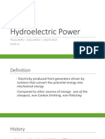 Hydroelectric Power: Falalimpa - Gallardo - Libutlibut 5CHE-A