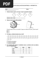 Prueba de Entrada - 2°